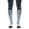 Dainese DRY LONG kompresní lehké podkolenky šedé/modré vel.42-44